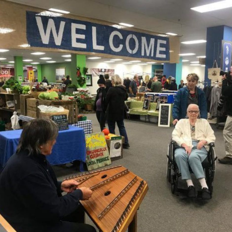 Welcome musical entertainment indoor farmers market