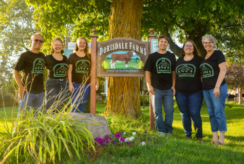 Dorisdale Farm sign team