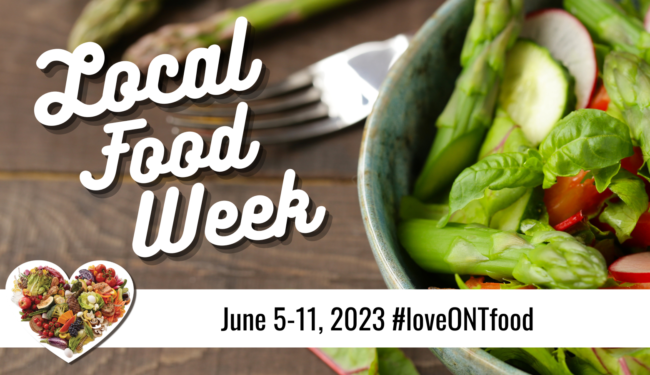 Local Food Week June 5-11 image of asparagus salad